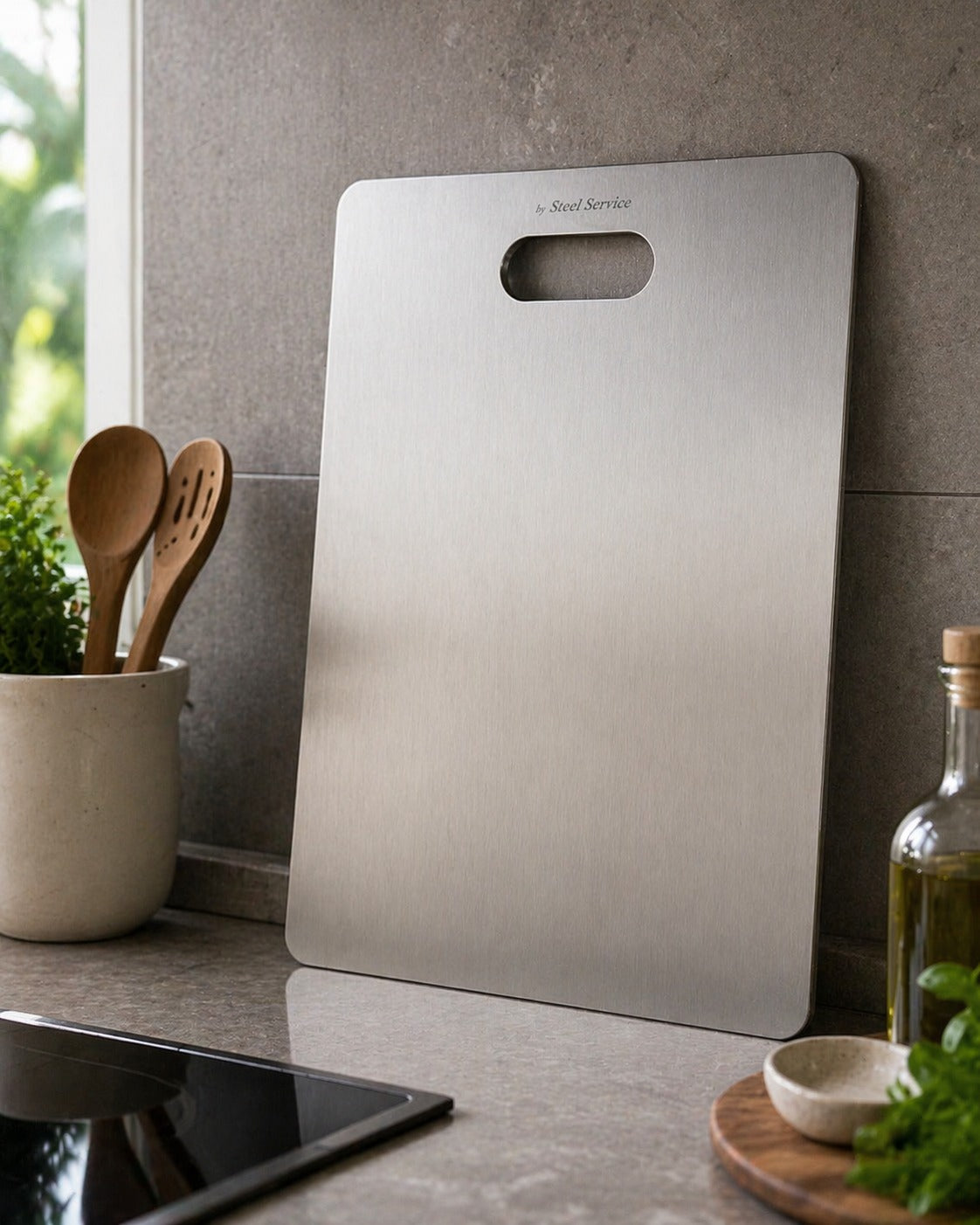 Tagliere in Acciaio Inox Compact