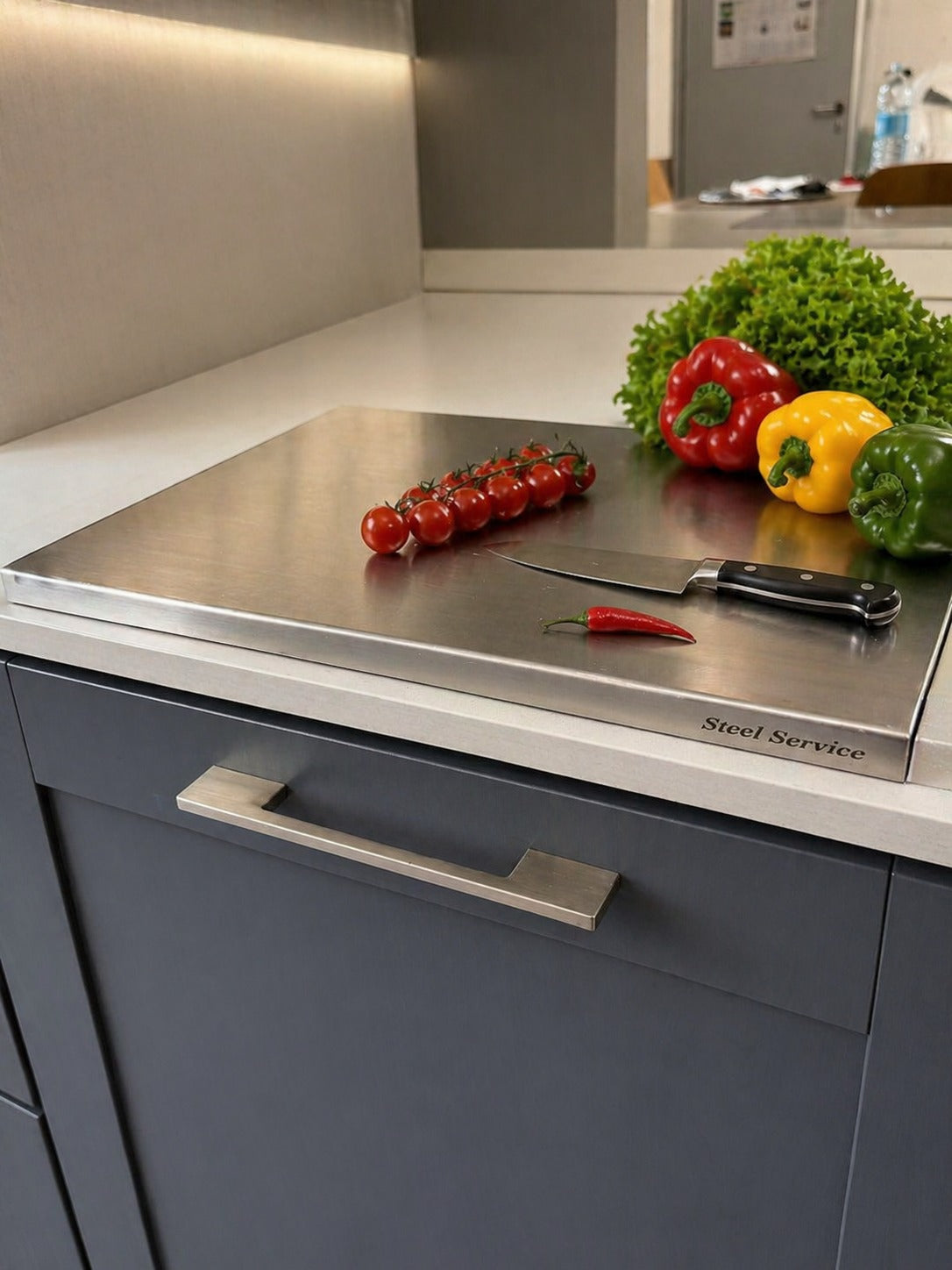 Tagliere in Acciaio Inox Compact