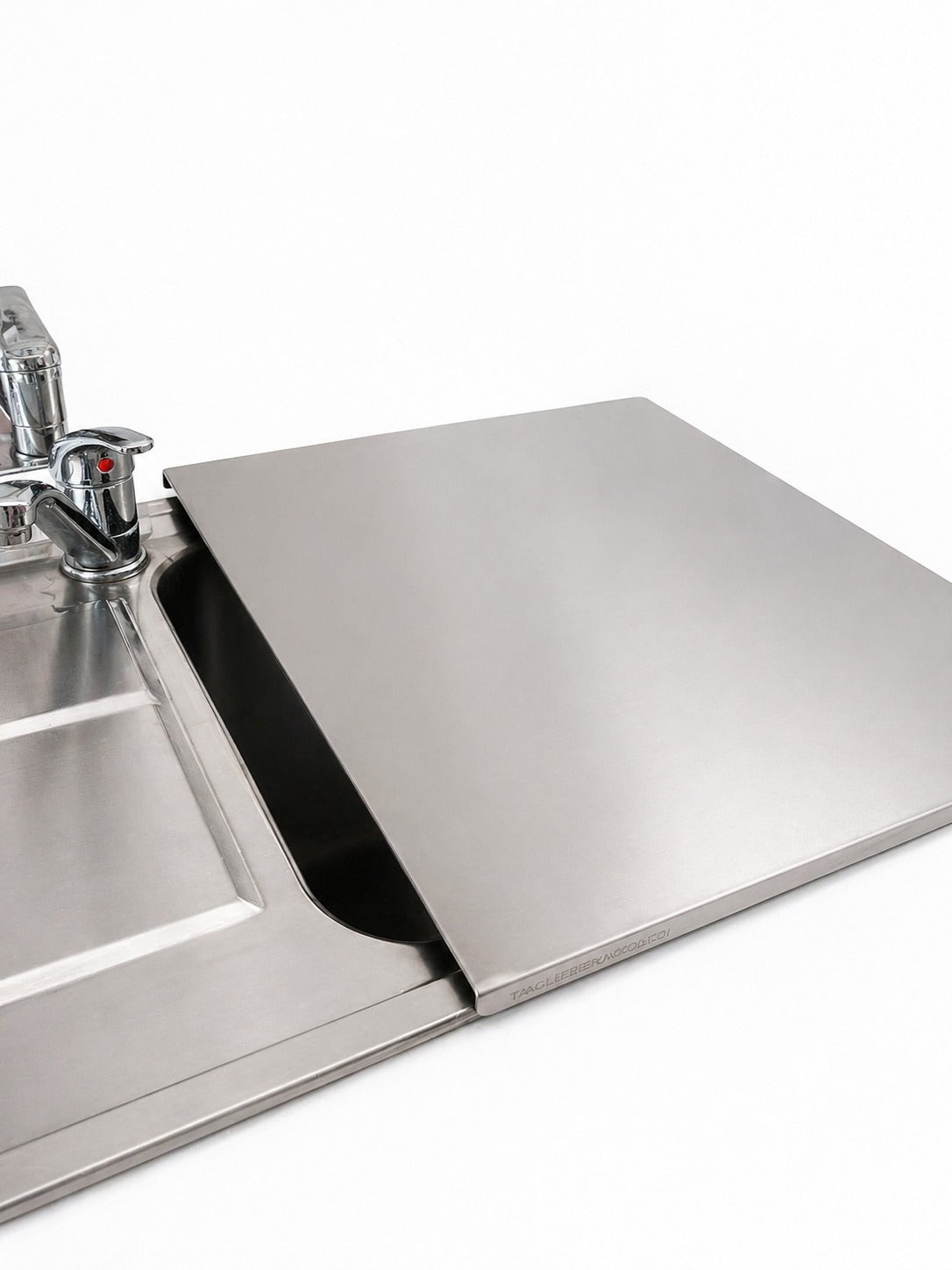 Tagliere in Acciaio Inox per Lavello
