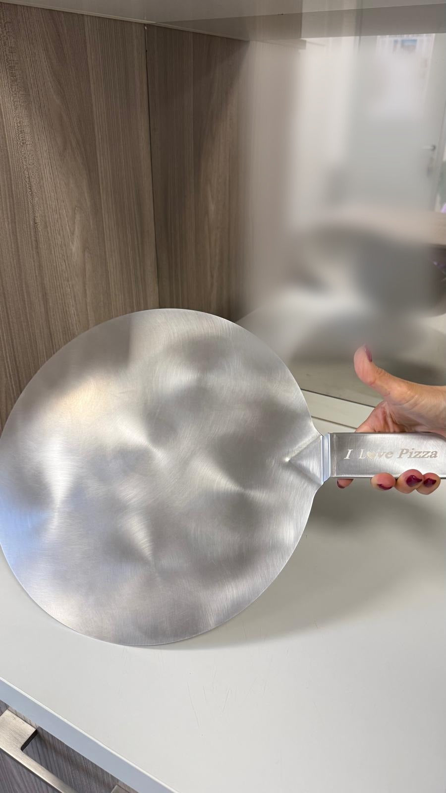 Tagliere in Acciaio Inox per Pizza Orbitale